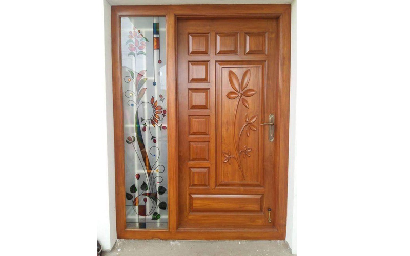 Teakwood Main Door Manufacturers In Hyderabad, Telangana
